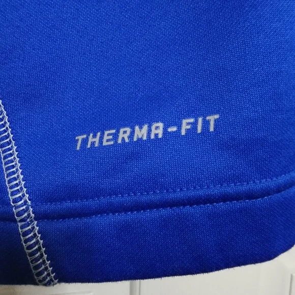 NIKE THERMAL FIT BOISE STATE 1/4 ZIP UP SWEATER - Picture 5 of 6